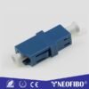 fiber optic adapter -  Single mode blue Simplex LC Adapter - Image 2