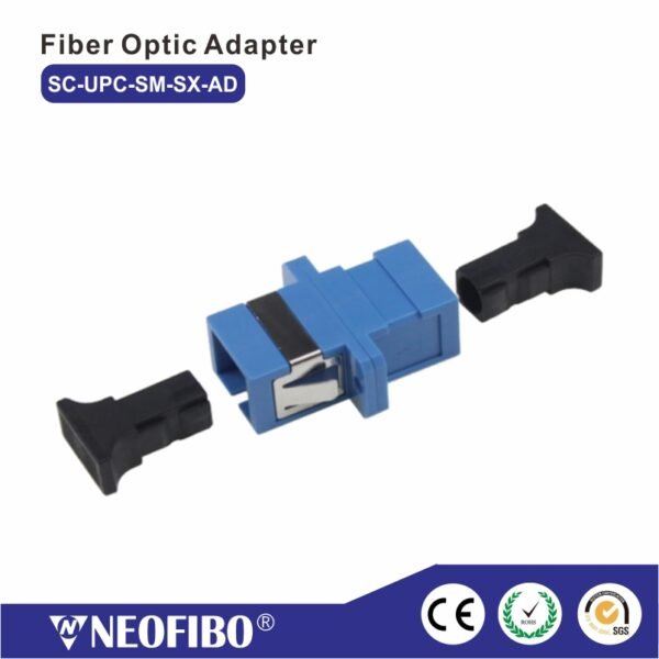 SC Fiber Optic Adapter Single Mode Blue Simplex Adapter – Shenzhen ...