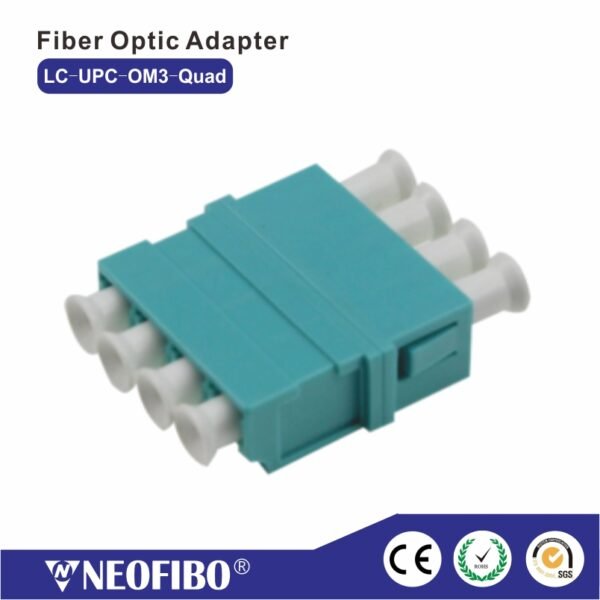fiber optic adapter – Multi mode Aqua LC Adapter – Shenzhen Neofibo ...