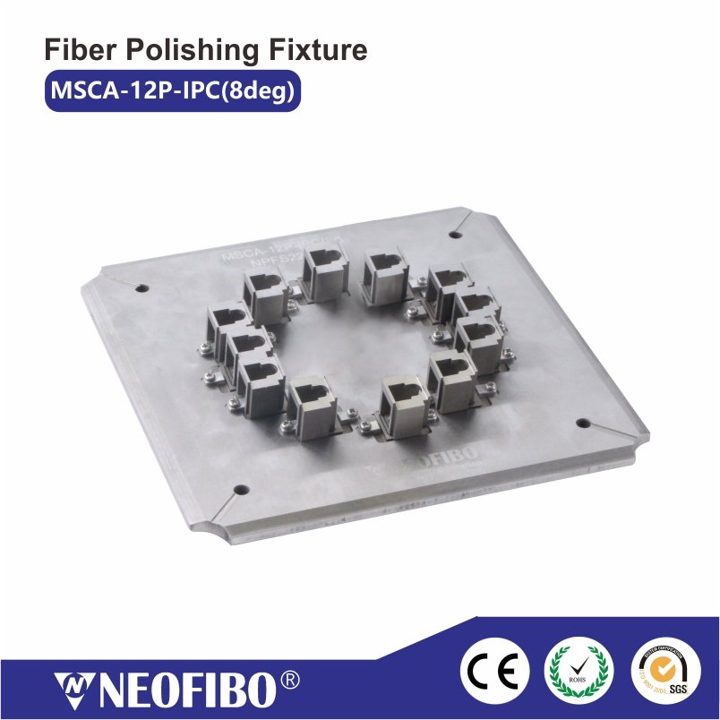SC APC Waterproof Connector Polishing Fixture，MSCA-12P-IPC（8deg ...