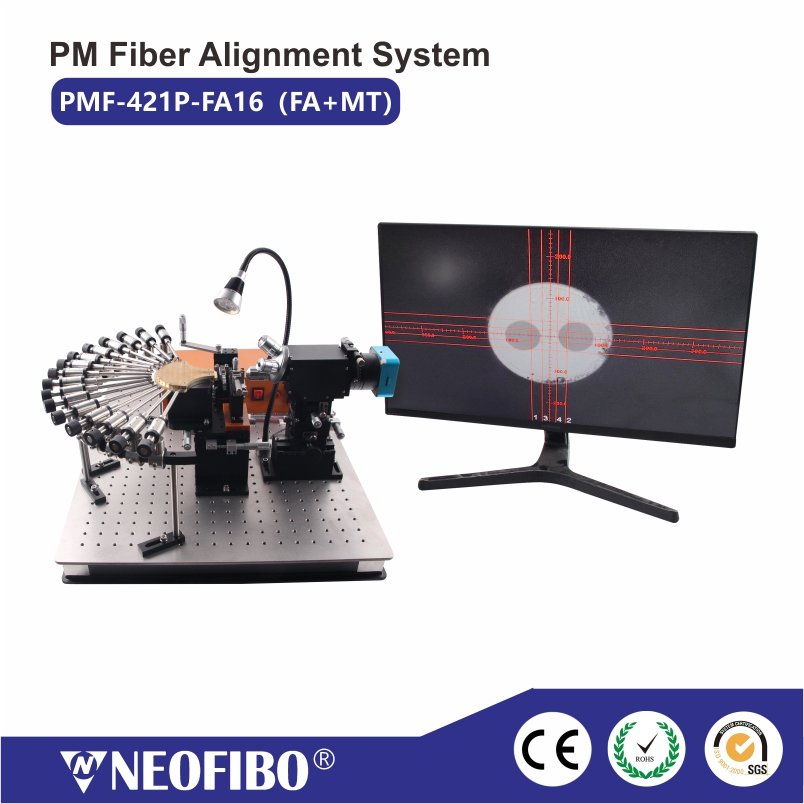 Multi Polarization Maintaining Fiber Alignment System；PMF-421P-FA16（FA ...