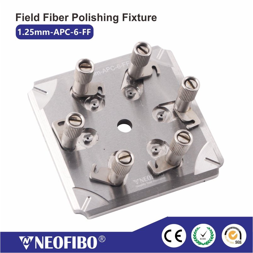 1.25mm Ferrule Field Fiber Polishing Fixture, 1.25mm-APC-6-FF ...