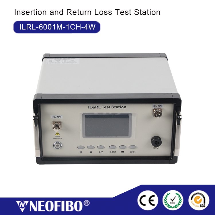 Single Mode Mandrel-Free Insertion Loss and Return Loss Test Station,ILRL-6001M-1CH-4W