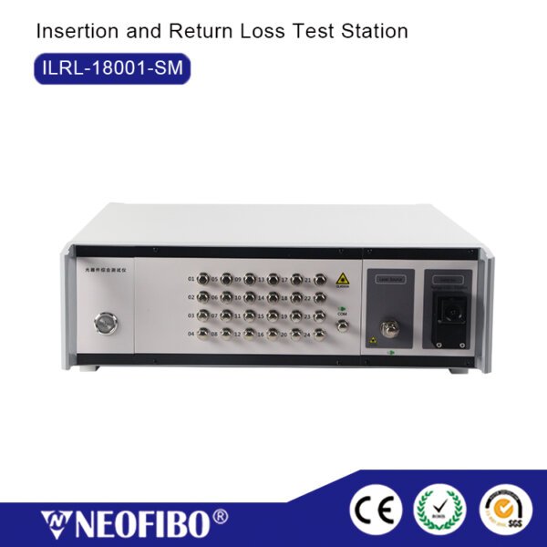 24-channel Single Mode Insertion and Return Loss Test Station,ILRL-18001-SM