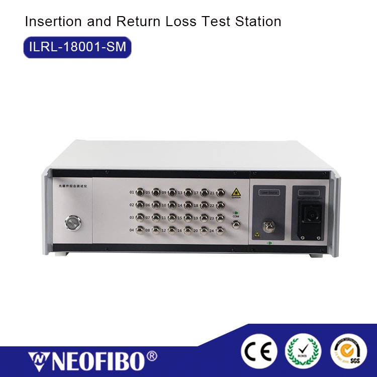 24-channel Single Mode Insertion and Return Loss Test Station,ILRL-18001-SM