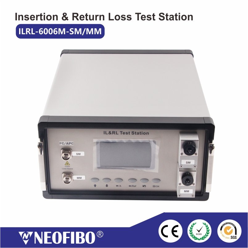 SM&MM All-in-One Tangle-Free Insertion and Return Loss Test Station,ILRL-6006M-SM(MM)
