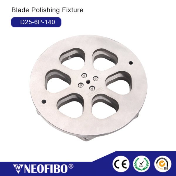 Diameter 25mm Titanium Polishing Fixture,D25-6P-140